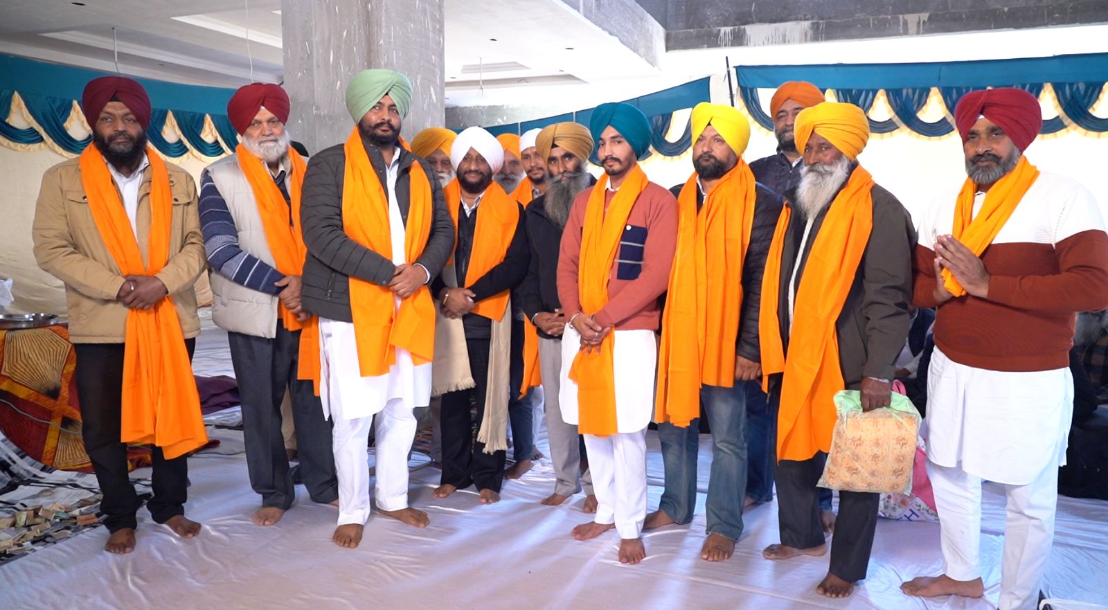 Poonia family expressed gratitude by reciting Shri Sukhmani Sahib Ji